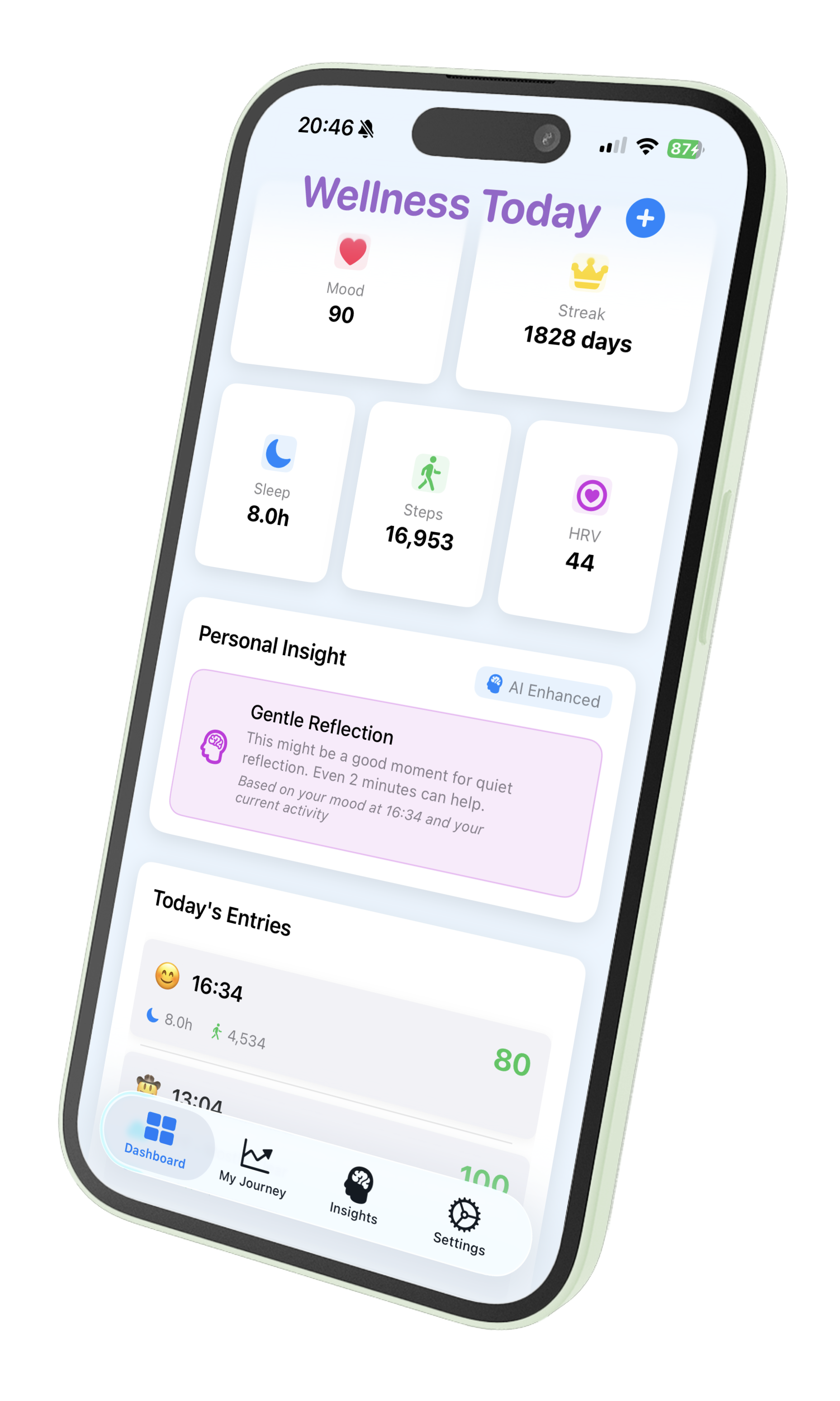 Moodlith app screenshot